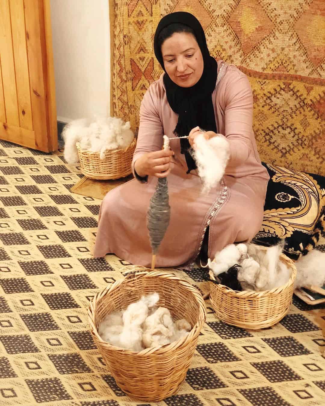 moroccan rugs wool