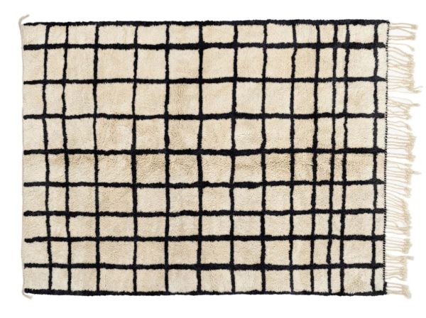 Handmade Moroccan Rug - Beni Ourain Rug