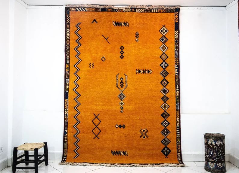 Berber carpet from Morocco Royal Extra Superieure Authentic Moroccan Rug Hand Knotted Rug Wool RugBerber TeppichVintage Berber RugMoroccan TeppichMoroccan Carpet Berber carpet from Morocco