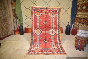 Vintage Moroccan Rug 10x6ft 3.1x1.97cm Old Morocco Carpet Thin Moroccan Rug Berber Azilal Rug Area Rug Floor Rug Home Decor 2 300x200 wholesale