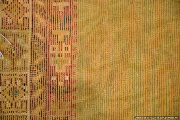 Authentic Moroccan Rug Vintage Rug Handmade Rug Beni Ourain Style Area Rug Berber Rug 7.7 Ft X 4.3 Ft 2.37 cm 1.47 cm