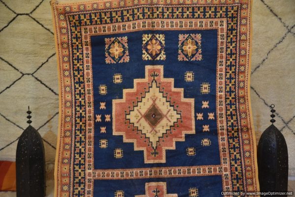 Moroccan rug from the 80s (3.30x1.83cm) taznakht Carpet - Very clean & amazing condition - Well Preserved