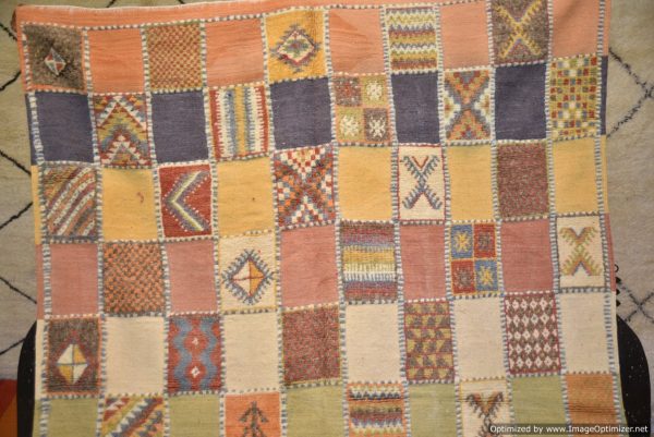 Vintage Moroccan Rug, 9x6ft (3.10x1.95cm) Handmade Moroccan Rug Carpet, Rainbow Morocco Rug, New Moroccan Rug, Turkish Handmade Rug