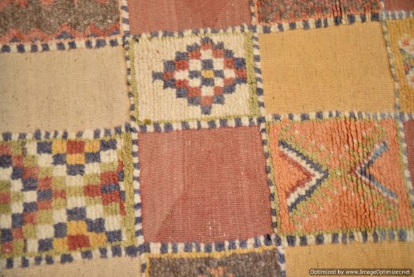 Vintage Moroccan Rug, 9x6ft (3.10x1.95cm) Handmade Moroccan Rug Carpet, Rainbow Morocco Rug, New Moroccan Rug, Turkish Handmade Rug