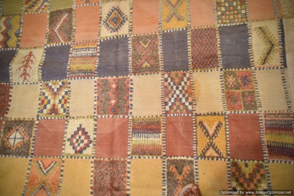 Vintage Moroccan Rug, 9x6ft (3.10x1.95cm) Handmade Moroccan Rug Carpet, Rainbow Morocco Rug, New Moroccan Rug, Turkish Handmade Rug