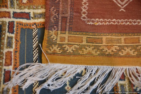 Vintage Moroccan Rug from the 80s , 12x7ft