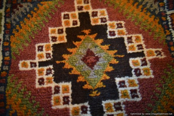 Vintage OLD 80s Moroccan Rug, 10x7ft (3.14x2.2cm) Marrakech oldest Rugs