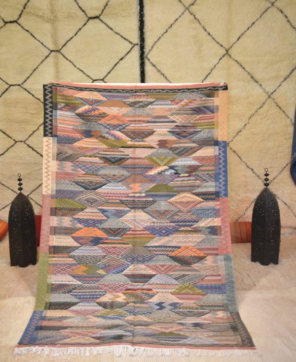 Top design handmade berber carpet, taznakht moroccan rug, authentic wool carpet,handmade moroccan rug,vintage berber rug
