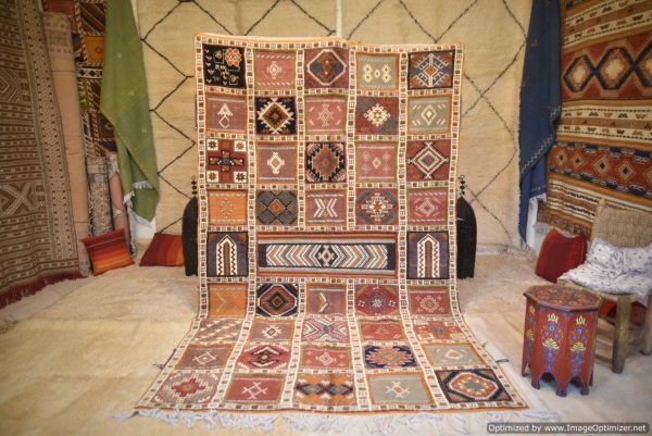 Vintage Moroccan Rug, 10x6ft (3.25x2.05cm) Tapis Berbere, Beni Ouarain, Vintage Azilal Rug, Shop Morocco Rugs, Boujaad Rug, Bedroom Rug
