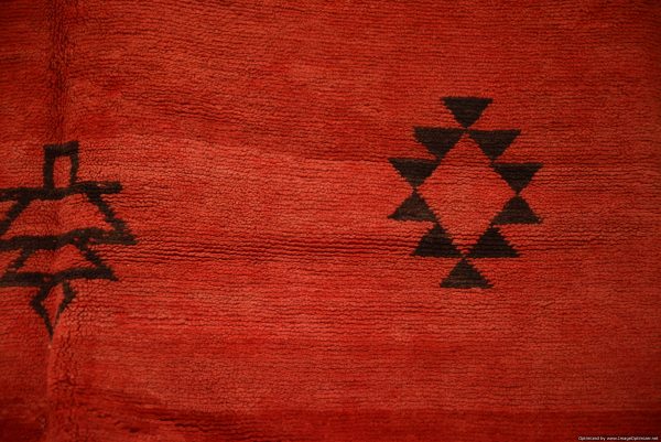 handmade berber carpet, mrirt moroccan rug, authentic wool carpet,red berber carpet ,handmade moroccan rug,vintage berber rug