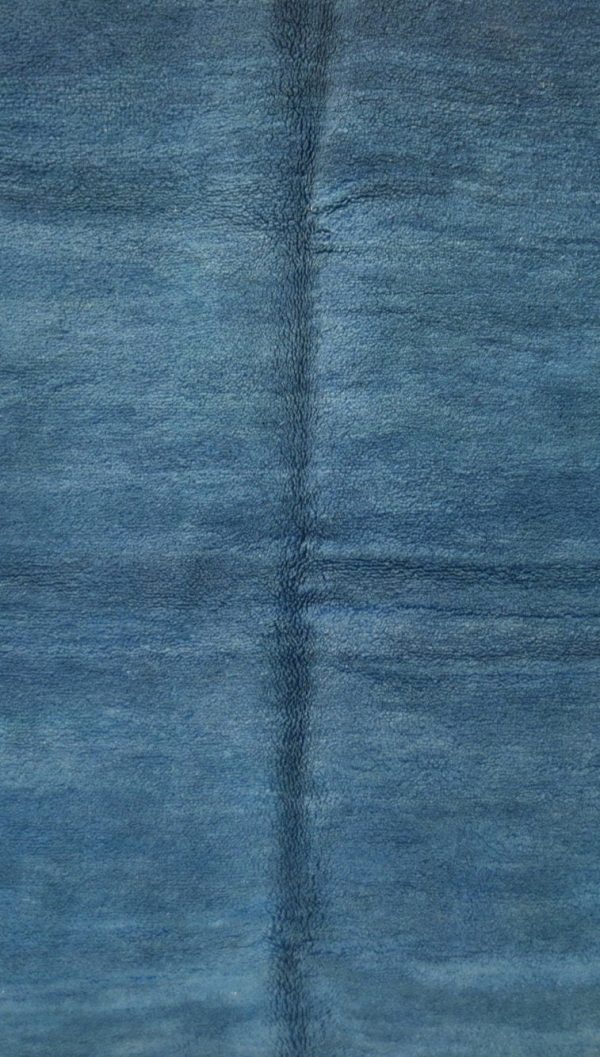 blue MRIRT moroccan rug,berber design carpet, handmade area rug,authentic wool carpet,handmade moroccan rug,vintage berber rug
