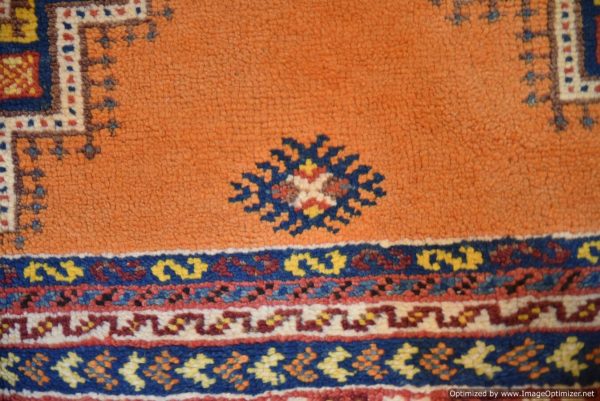 Vintage Moroccan Rug, 9x6ft (3.07x2.08cm) Contemporary Rug, Tribal Carpet, Antique Rug, Living Room Decor, Dotted Rug, Dining Room Decor Art