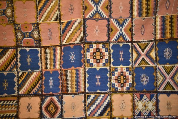 Vintage Moroccan Rug, 10x6ft (3.1x1.97cm) Old Morocco Carpet, Thin Moroccan Rug, Berber Azilal Rug, Area Rug, Floor Rug, Home Decor
