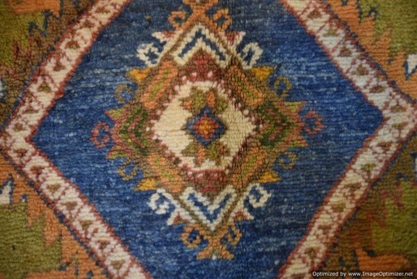 faded 80s vintage Moroccan Rug, Wool Rug,Very clean & amazing condition - Well Preserved