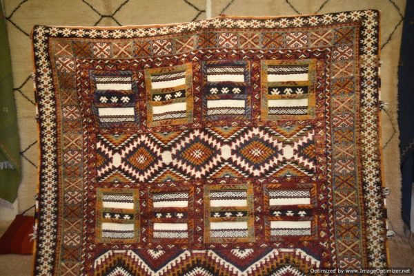 Vintage Moroccan Rug, Very clean & amazing condition - Well Preserved 10x8ft (3.13x2.7m) BANI VINTAGE rug