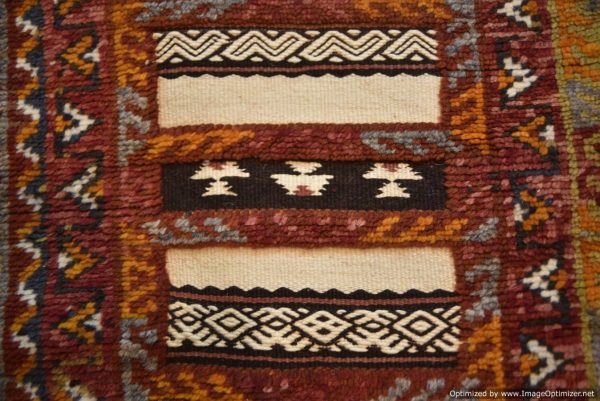 Vintage Moroccan Rug, Very clean & amazing condition - Well Preserved 10x8ft (3.13x2.7m) BANI VINTAGE rug