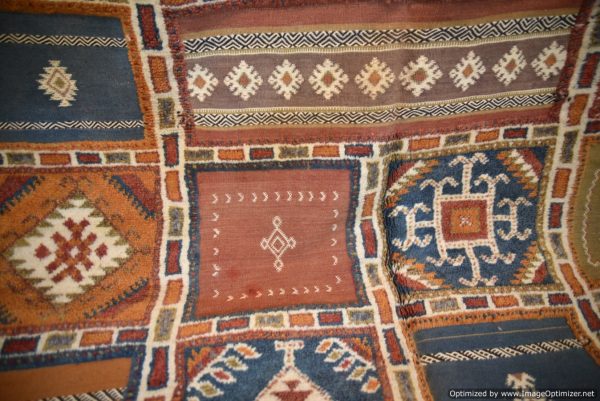 Vintage Moroccan Rug from the 80s , 12x7ft