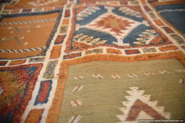Vintage Moroccan Rug from the 80s , 12x7ft