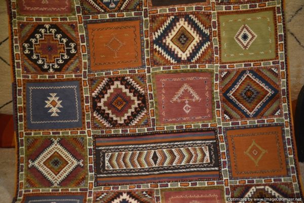 Vintage OLD 80s Moroccan Rug, 10x7ft (3.14x2.2cm) Marrakech oldest Rugs