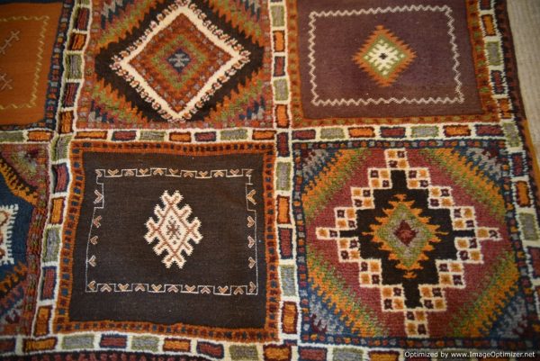 Vintage OLD 80s Moroccan Rug, 10x7ft (3.14x2.2cm) Marrakech oldest Rugs