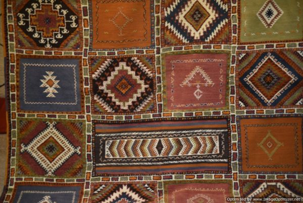Vintage OLD 80s Moroccan Rug, 10x7ft (3.14x2.2cm) Marrakech oldest Rugs