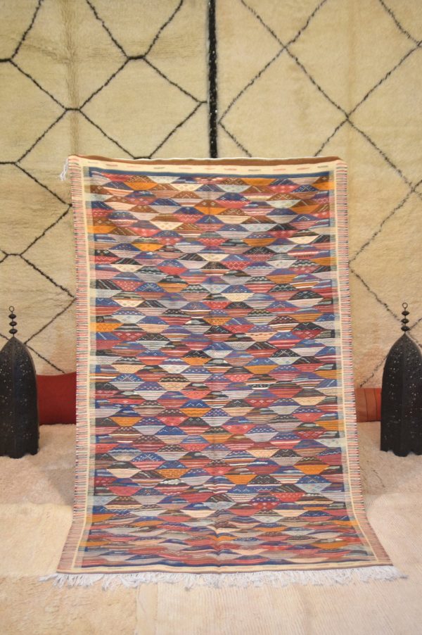 vintage berber rug, handmade berber design carpet, taznakht moroccan rug, authentic wool carpet,handmade moroccan rug