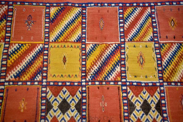 OLD rug from morocco made 1980