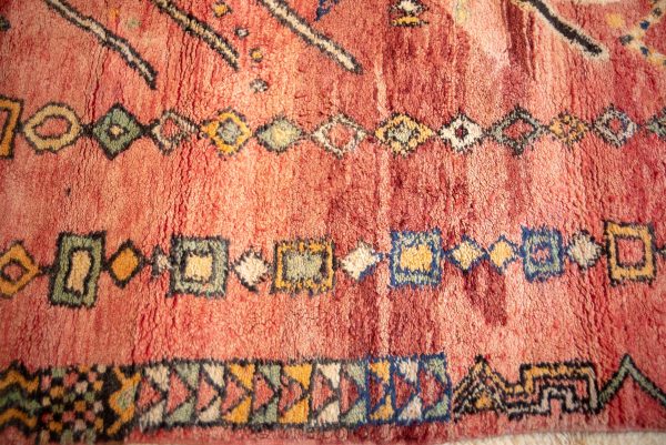 faded Red Luxury Rug, High Quality Rug, Ziegler Rug Morrocan Wool Carpet