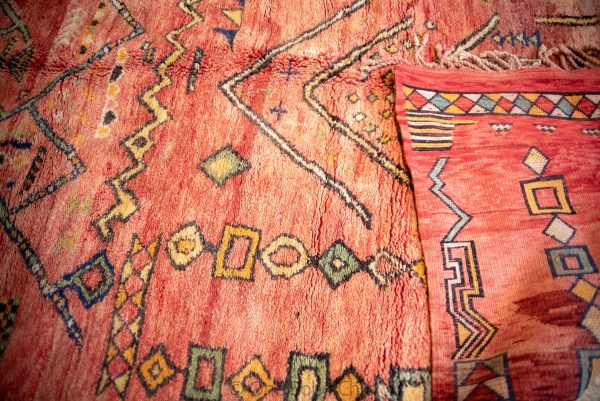faded Red Luxury Rug, High Quality Rug, Ziegler Rug Morrocan Wool Carpet