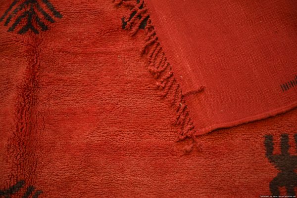 handmade berber carpet, mrirt moroccan rug, authentic wool carpet,red berber carpet ,handmade moroccan rug,vintage berber rug