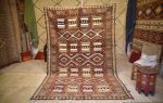 Vintage Moroccan Rug, Very clean & amazing condition - Well Preserved 10x8ft (3.13x2.7m) BANI VINTAGE rug