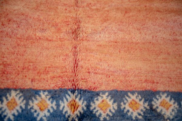 Vintage Taznakht Moroccan Rug from 1980, FADED Handmade Moroccan Berber Rug