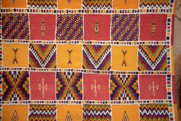 HANDMADE VINTAGE RUG - Organic Wool Rug - Morrocan Wool Rug - Vintage Taznakht Rug - Living Room Gift - Carpet For Bedroom