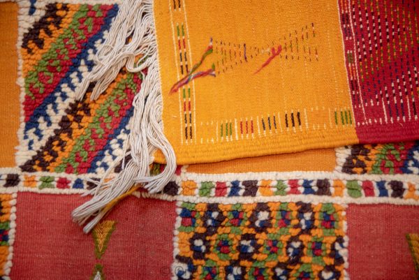 HANDMADE VINTAGE RUG - Organic Wool Rug - Morrocan Wool Rug - Vintage Taznakht Rug - Living Room Gift - Carpet For Bedroom