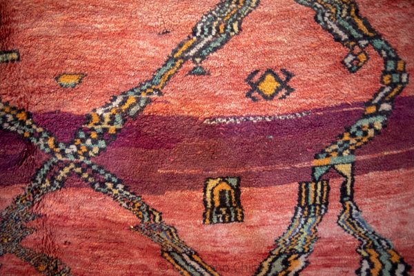 Authentic Moroccan Rug Vintage Rug Handmade | Caucasian Rug