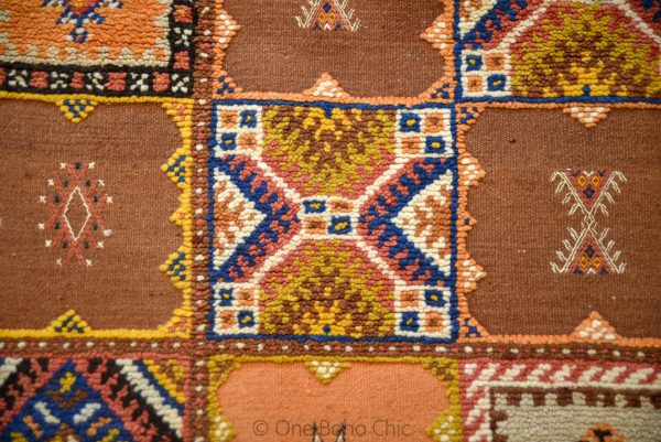 Amazing 1980 rug from Morocco, handmade berber carpet, taznakht moroccan rug, authentic wool carpet,handmade moroccan rug,vintage berber rug