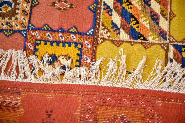 Amazing 1980 rug from Morocco, handmade berber carpet, taznakht moroccan rug, authentic wool carpet,handmade moroccan rug,vintage berber rug