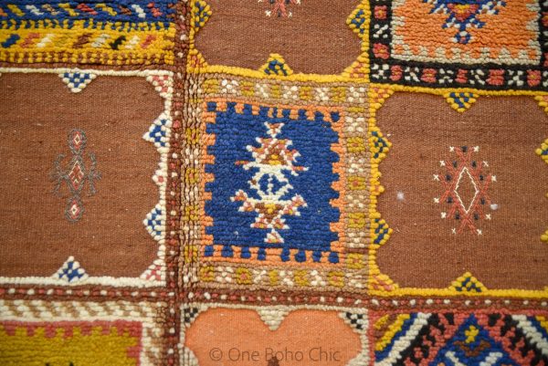 Amazing 1980 rug from Morocco, handmade berber carpet, taznakht moroccan rug, authentic wool carpet,handmade moroccan rug,vintage berber rug