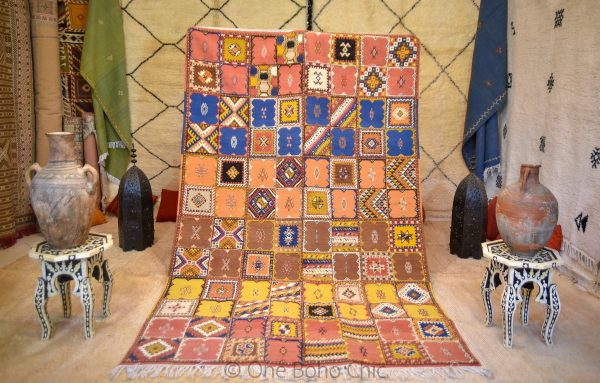 Amazing 1980 rug from Morocco, handmade berber carpet, taznakht moroccan rug, authentic wool carpet,handmade moroccan rug,vintage berber rug
