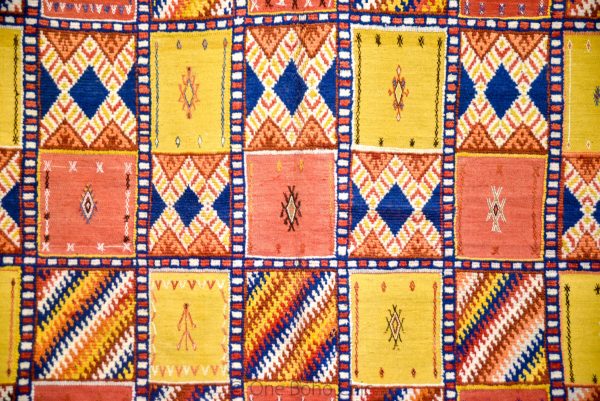 OLD rug from morocco made 1980