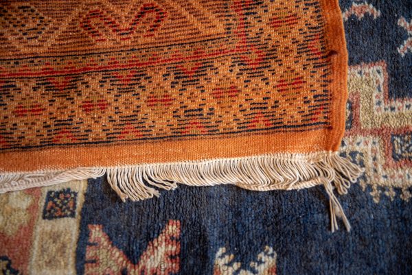 Vintage Erased Textures Moroccan Rug