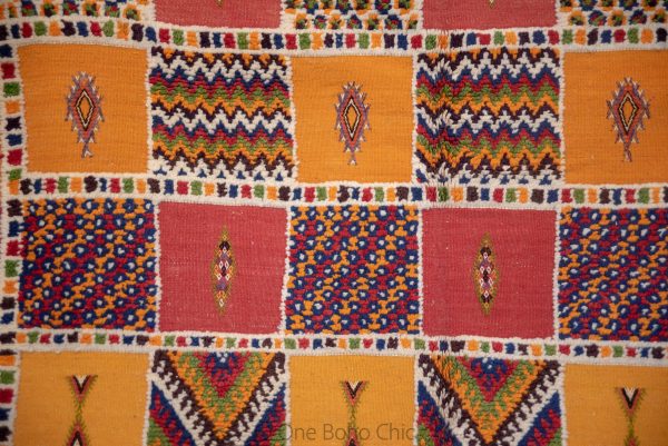 HANDMADE VINTAGE RUG - Organic Wool Rug - Morrocan Wool Rug - Vintage Taznakht Rug - Living Room Gift - Carpet For Bedroom