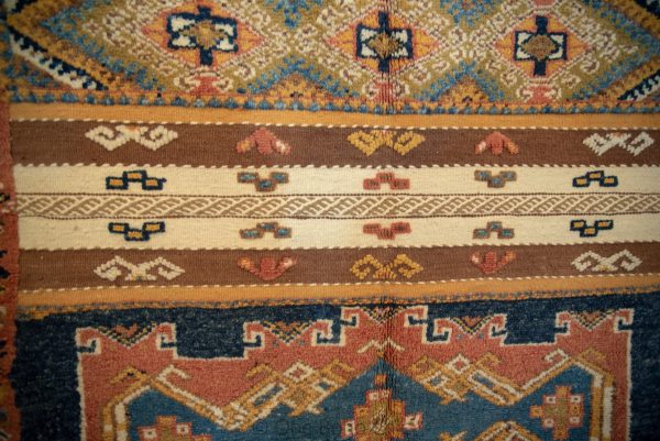 Magnificent vintage Taznakht Moroccan rugs