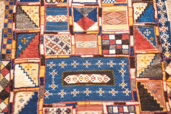 Taznakht Rug,Authentic Moroccan Rug,Hand Knotted Rug,Handmad Wool Rug,Berber Teppich,Vintage Berber Rug,Moroccan Teppich,Moroccan Carpet