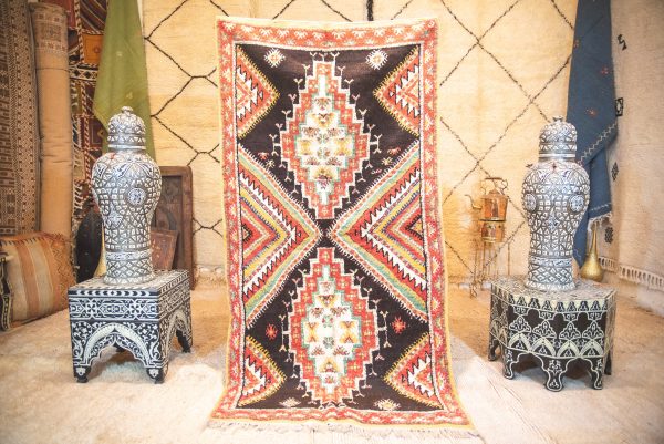 Taznakht Rug,Authentic Moroccan Rug,Hand Knotted Rug,Handmad Wool Rug,Berber Teppich,Vintage Berber Rug,Moroccan Teppich,Moroccan Carpet