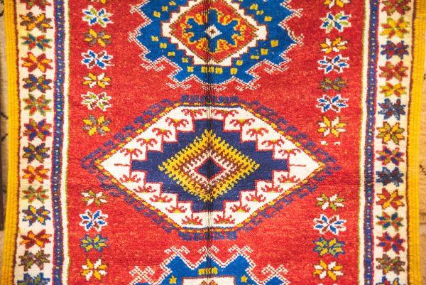 Taznakht Rug,Authentic Moroccan Rug,Hand Knotted Rug,Handmad Wool Rug,Berber Teppich,Vintage Berber Rug,Moroccan Teppich,Moroccan Carpet
