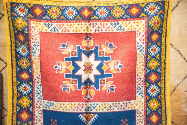 Taznakht Rug,Authentic Moroccan Rug,Hand Knotted Rug,Handmad Wool Rug,Berber Teppich,Vintage Berber Rug,Moroccan Teppich,Moroccan Carpet
