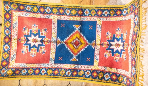 Taznakht Rug,Authentic Moroccan Rug,Hand Knotted Rug,Handmad Wool Rug,Berber Teppich,Vintage Berber Rug,Moroccan Teppich,Moroccan Carpet
