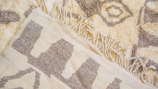 Woven Moroccan rug Vintage Oushak Rug, Morrocan ivory rug, Scandinavian Nordic Decor Inspired Rug Hand Woven Wool MOROCCO RUGS