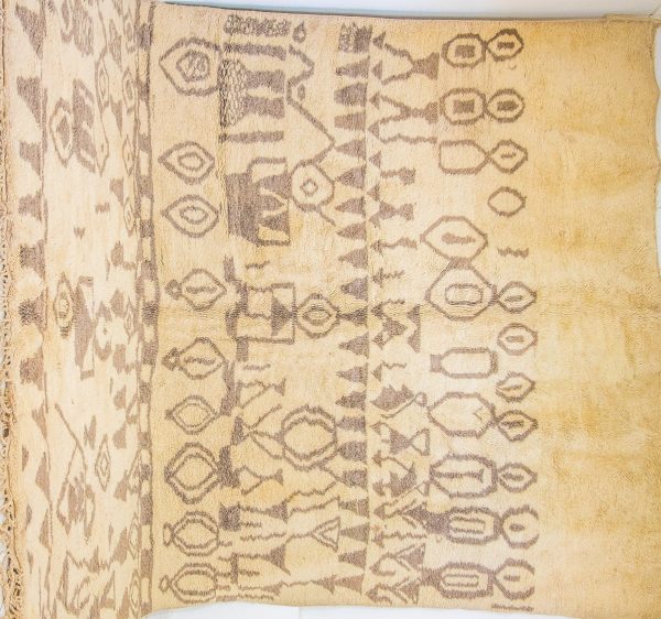 Woven Moroccan rug Vintage Oushak Rug, Morrocan ivory rug, Scandinavian Nordic Decor Inspired Rug Hand Woven Wool MOROCCO RUGS